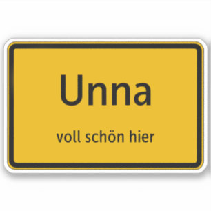 Unna Sticker Autosticker