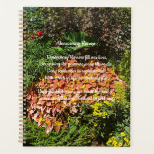 Unnecessary Horrors Planner