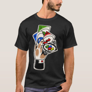 Uno card traditional tattoo T-Shirt