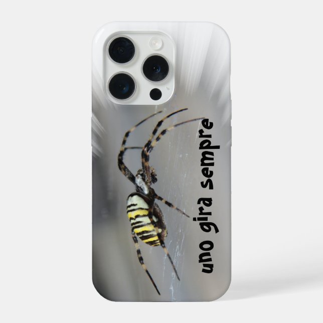 uno gira sempre iPhone iPhone Case (Back)