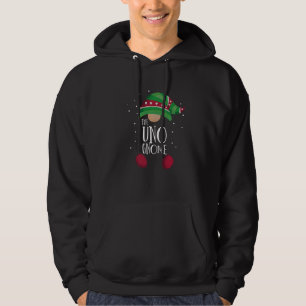 Uno Gnome Family Matching Christmas Pajamas Hoodie