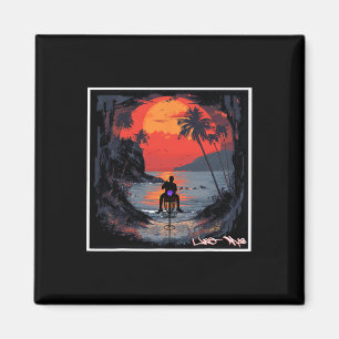 Uno Mas - Disc Golf  Magnet