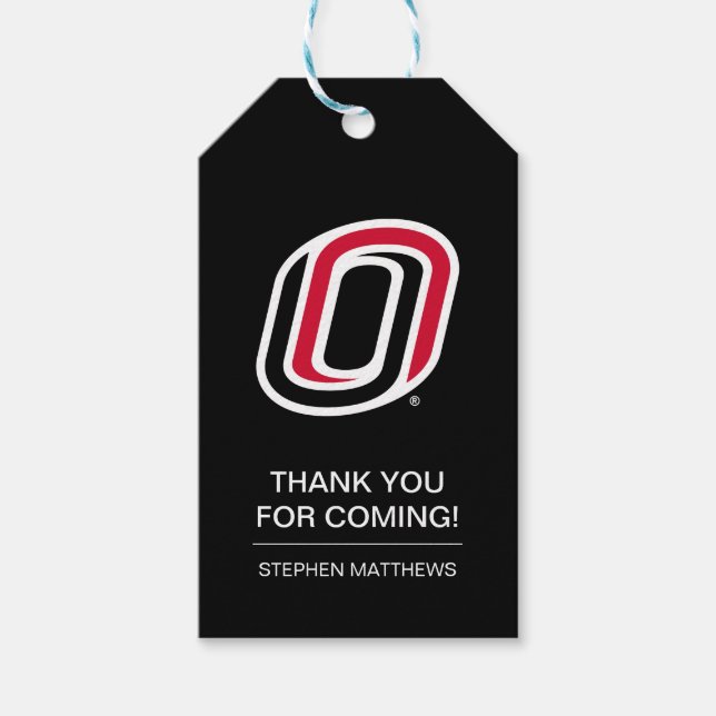 UNO Mavericks Graduate Gift Tags (Front)