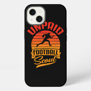 Unpaid Football Scout Retro Fan Of League Players iPhone 13 Case