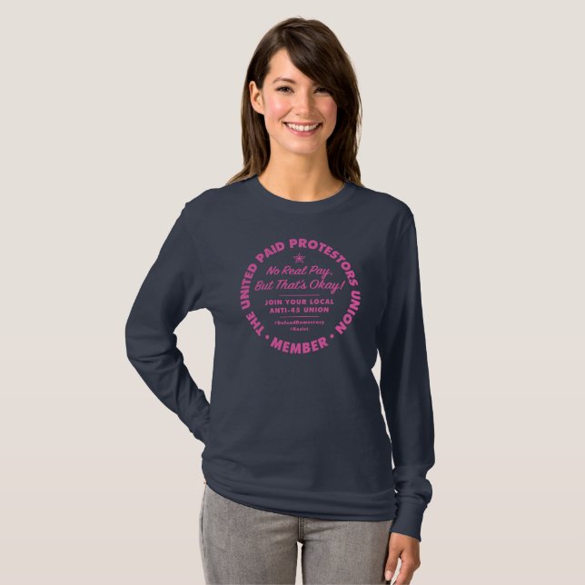 Unpaid Protestors Union T-shirt (Front Full)