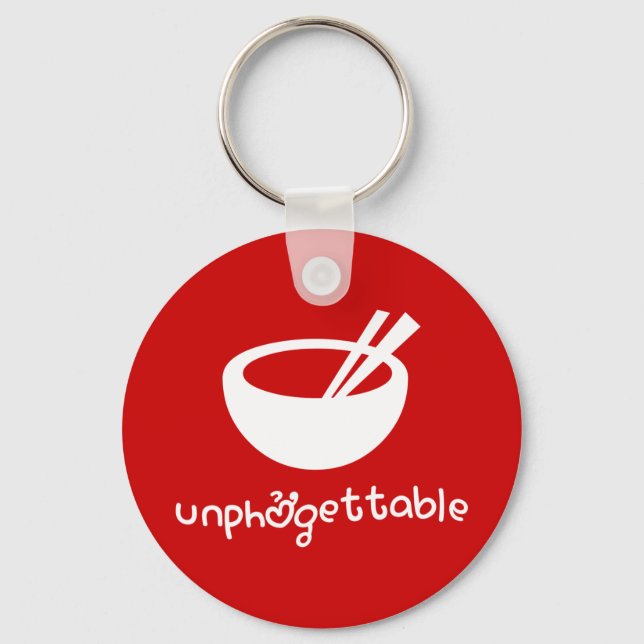 Unphởgettable Keychain (Front)