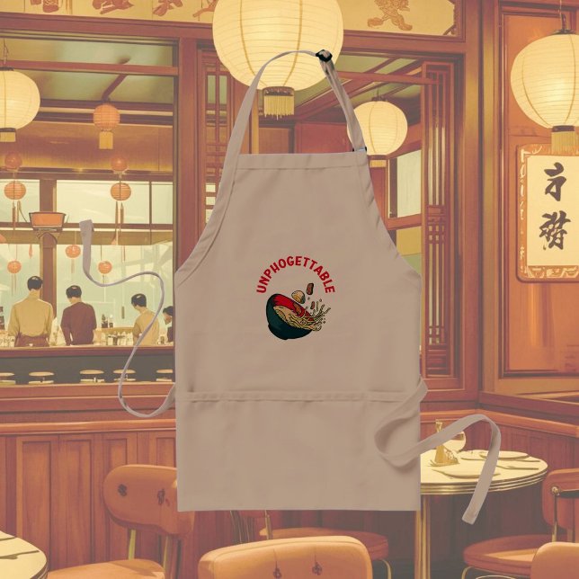 Unphogettable Vietnamese Noodle Pun - Funny Pho Standard Apron (Creator Uploaded)