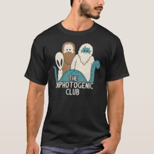 Unphotogenic Club Sticker T-Shirt