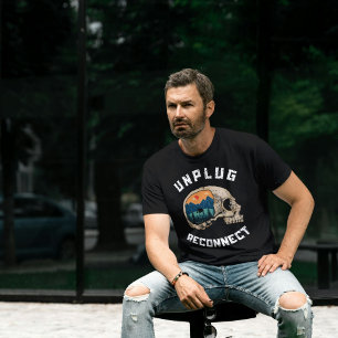 Unplug And Reconnect Campers Life T-Shirt
