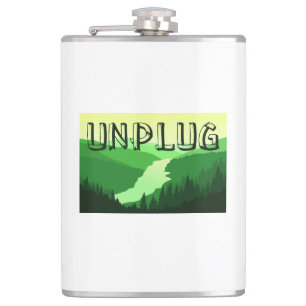 Unplug Hip Flask