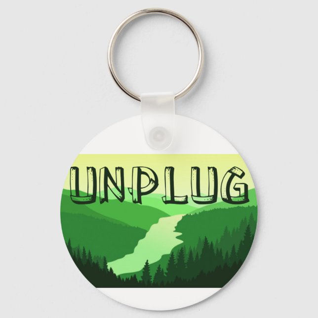 Unplug Key Ring (Front)
