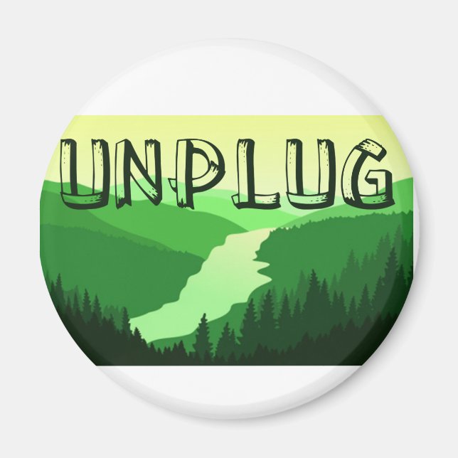 Unplug Magnet (Front)