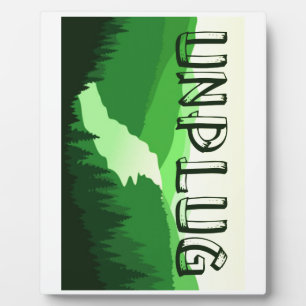 Unplug Plaque