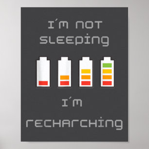 Unplugged &amp; Energized_ Cool Battery Design  Poster