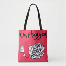 Unplugged Canvas Bag