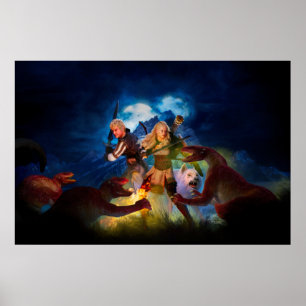 Unquenchable Flame - Medium Poster