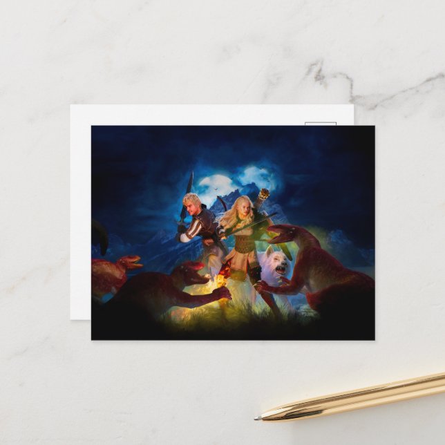 Unquenchable Flame - Postcard (Front/Back In Situ)