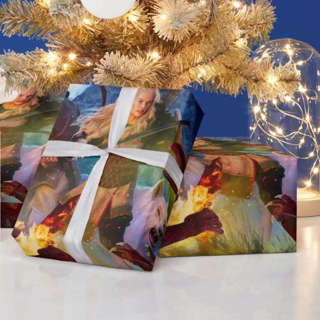 Unquenchable Flame - Wrapping Paper (Holidays)