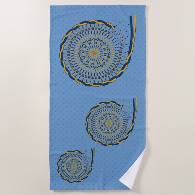 Unraveling Beach Towel (Front)