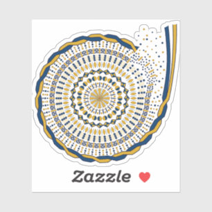 Unraveling Contour Sticker