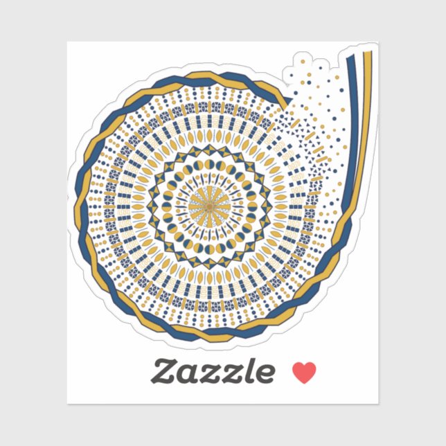 Unraveling Contour Sticker (Sheet)