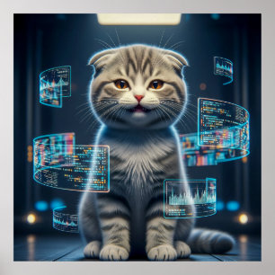 Unraveling Feline Fascination Poster