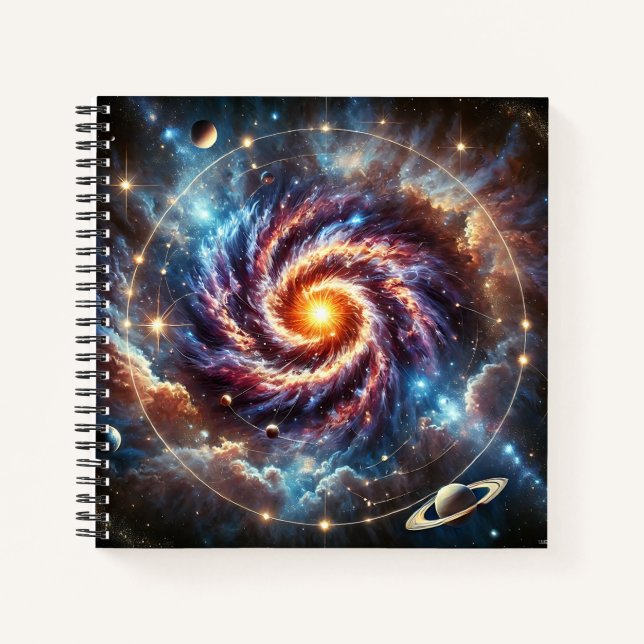 Unraveling the Universe Notebook (Front)