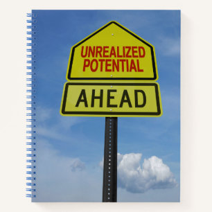 Unrealised Potential Ahead Notebook