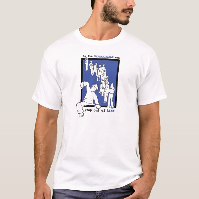 Unreasonable Line T-Shirt (Front)