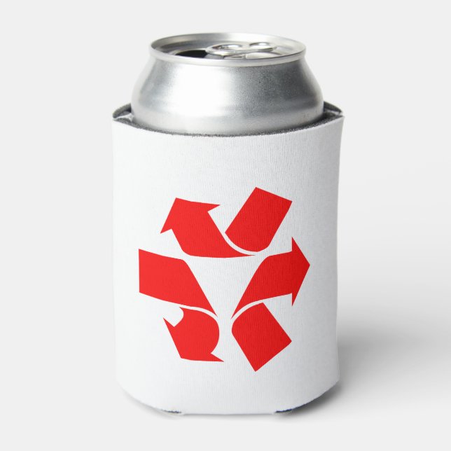 Unrecycle Symbol Can Cooler (Can Front)