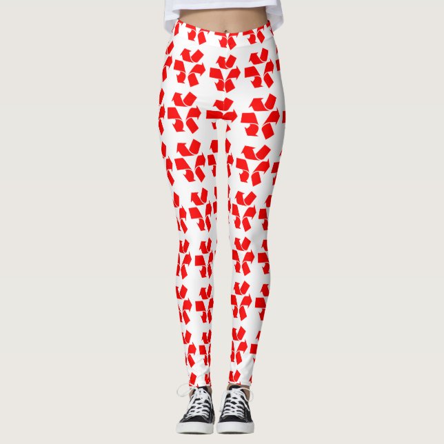 Unrecycle Symbol Leggings (Front)