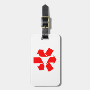 Unrecycle Symbol Luggage Tag