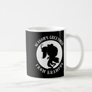 Unruly Greetings From Krampus Christmas Apparel Me Coffee Mug