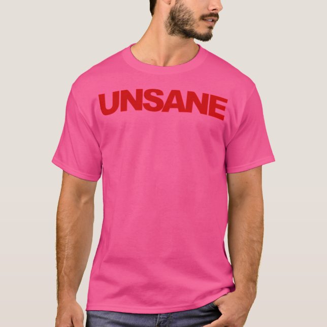 Unsane Red T-Shirt (Front)