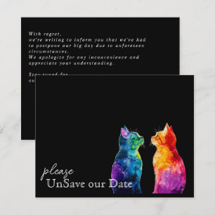 🌈 Unsave Our Date Purrfectly Yours: Purrfectly Enclosure Card