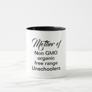 Unschooling mom homeschool children funny quote mug