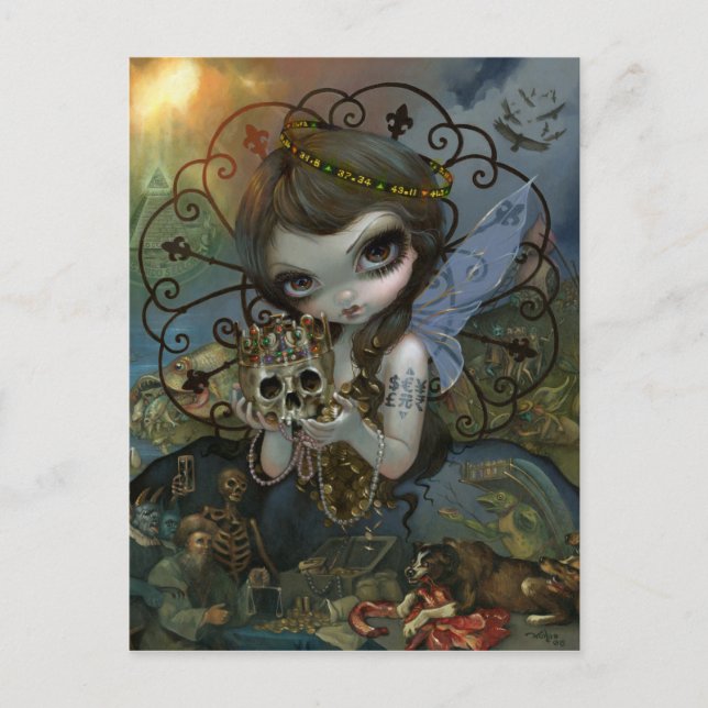 "Unseelie Court: Greed" Postcard (Front)