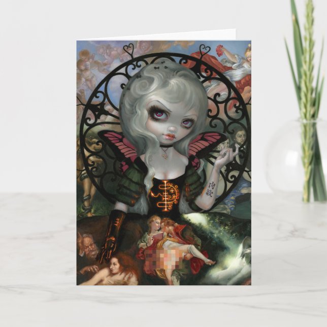 "Unseelie Court:  Lust" Greeting Card (Front)