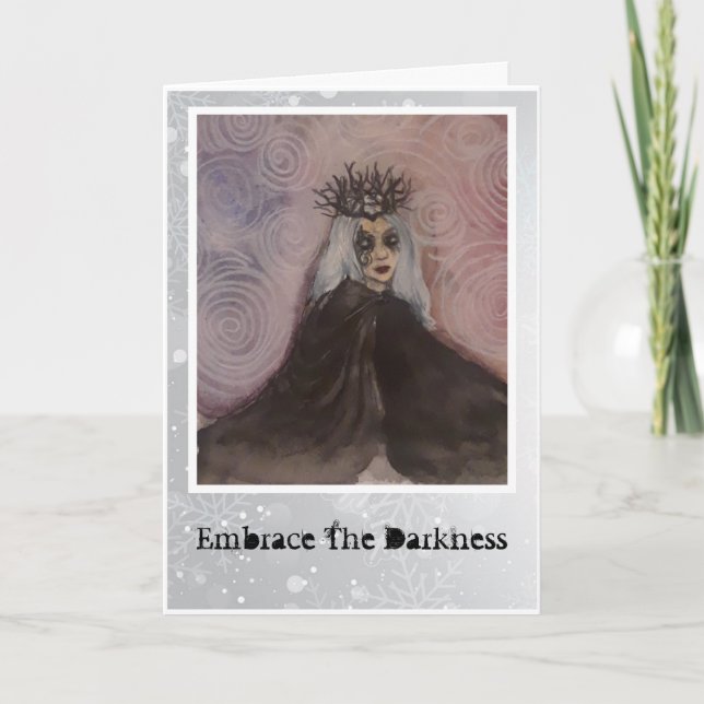 Unseelie Winter Solstice Card (Front)