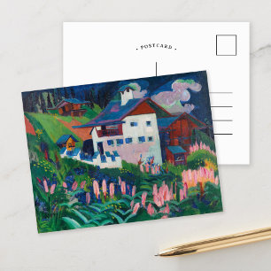 Unser Haus   Ernst Ludwig Kirchner Postcard