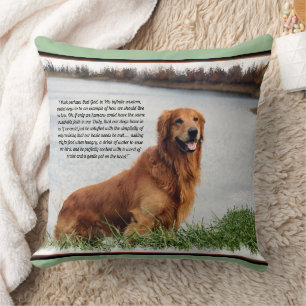 Unshakeable Faith Inspirational Cushion