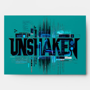 UNSHAKEN Cyberpunk Envelope