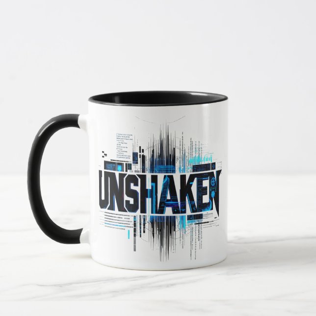 UNSHAKEN Cyberpunk Mug (Left)