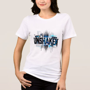 Unshaken Cyberpunk Tech Women's T-Shirt Tri-Blend Shirt