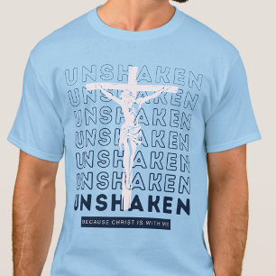 Unshaken - Pray Religious Christianity Graphic T-Shirt
