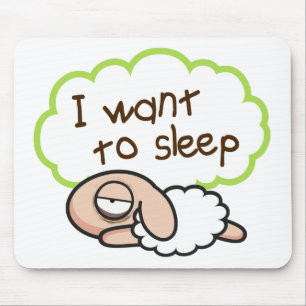 UNSLEEP SHEEP MOUSEPAD