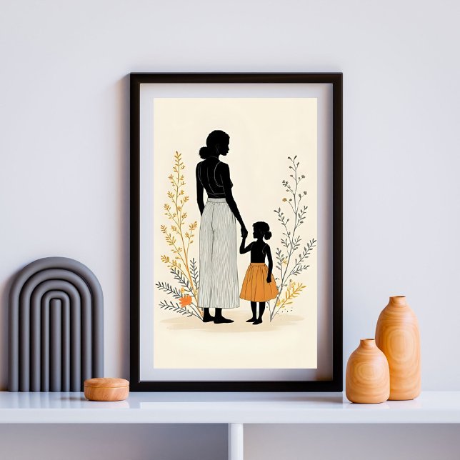  Unspoken Love - Mother and Child III Poster (Creator Uploaded)