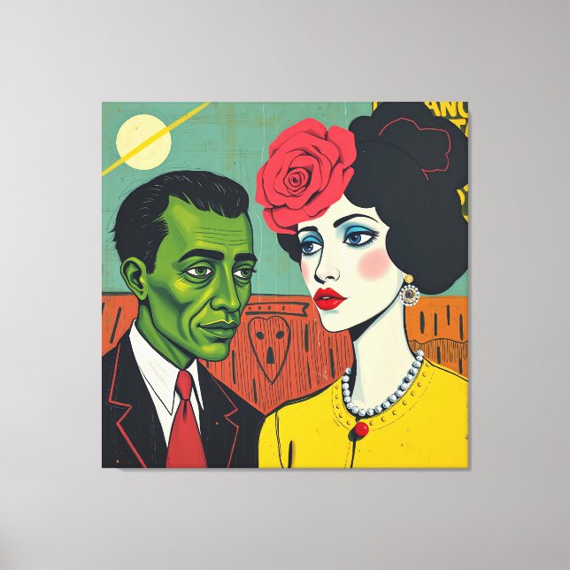 Unspoken Narratives Canvas Print (Front)