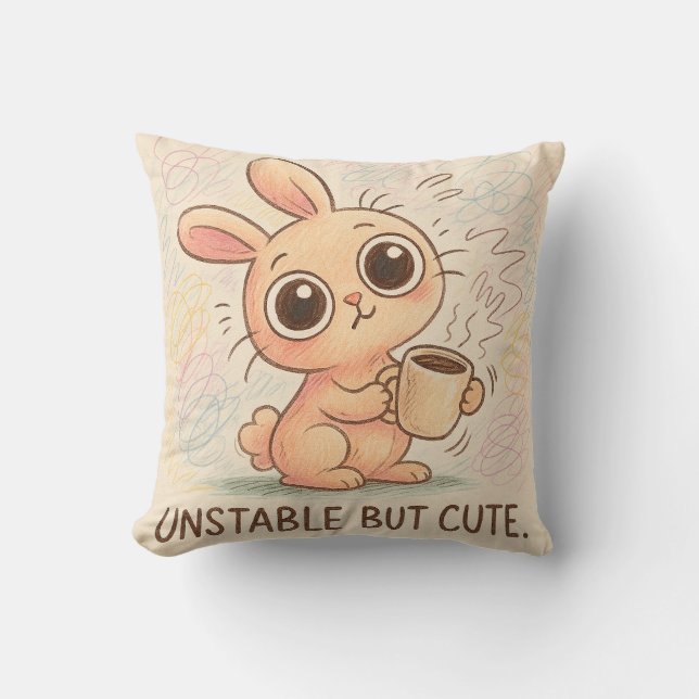 Unstable but Cute Cushion (Front)