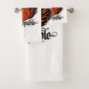 Unstoppable (Basketball) Bath Towel Set